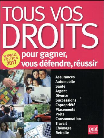 Couverture du livre « Tous vos droits 2017 » de  aux éditions Prat