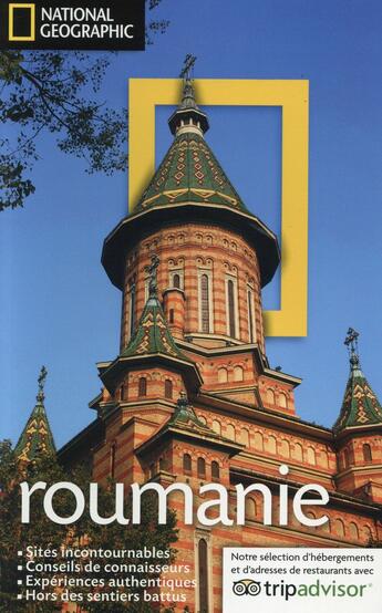 Couverture du livre « Roumanie » de C Juler aux éditions National Geographic