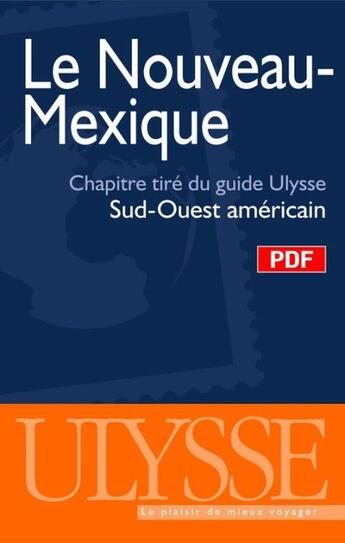 Couverture du livre « Le Nouveau-Mexique ; chapitre tiré du guide Ulysse 