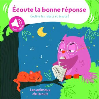 Couverture du livre « Les animaux de la nuit ecoute la reponse » de  aux éditions Editions Tam Tam