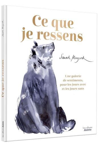 Couverture du livre « Ce que je ressens » de Sarah Maycock aux éditions Auzou