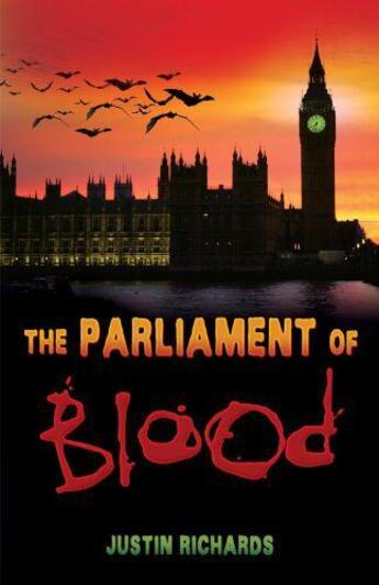 Couverture du livre « The Parliament of Blood » de Justin Richards aux éditions Faber Et Faber