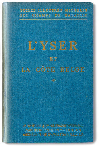 Couverture du livre « L'Yser et la Côte belge » de Collectif Michelin aux éditions Michelin