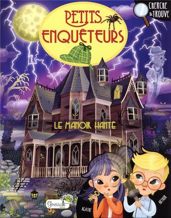 Couverture du livre « Le manoir hante » de Laudereau Anne aux éditions Grenouille