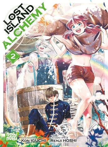 Couverture du livre « Lost island alchemy Tome 2 » de Renji Hoshi et Kon Iguchi aux éditions Nobi Nobi