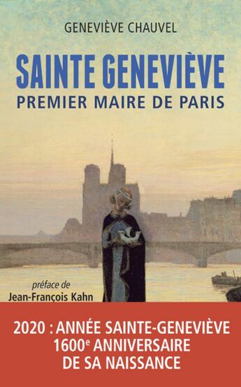 Couverture du livre « Sainte-Geneviève, premier maire de paris » de Geneviève Chauvel aux éditions Archipel