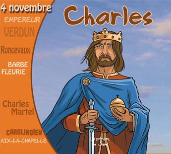 Couverture du livre « Saint charles -charlemagne- (livre audio) » de Marc Geoffroy aux éditions France Productions