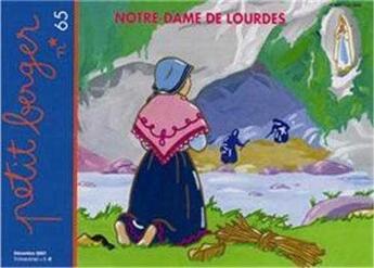 Couverture du livre « Notre Dame De Lourdes - Petit Berger » de Mission Theresienne aux éditions Les Amis De Vianney