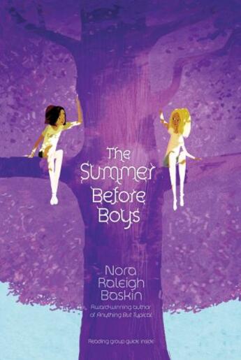 Couverture du livre « The Summer Before Boys » de Baskin Nora Raleigh aux éditions Simon & Schuster Books For Young Readers