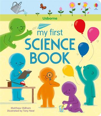 Couverture du livre « My first science book » de Oldham/Neall aux éditions Usborne