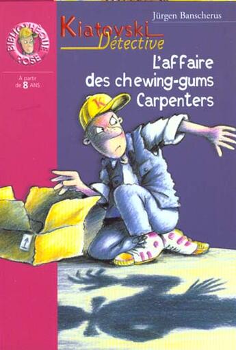 Couverture du livre « Kiatovski detective 1 - l' affaire des chewing-gums carpenters » de Banscherus J aux éditions Le Livre De Poche Jeunesse