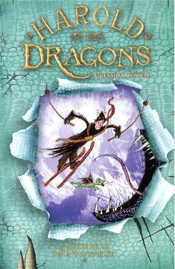 Couverture du livre « Harold et les dragons Tome 4 : la quête de la patate congelée » de Cressida Cowell aux éditions Hachette Romans