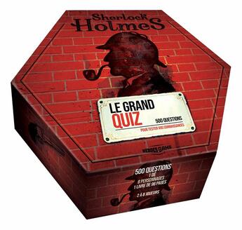 Couverture du livre « Le grand quiz Sherlock Holmes : 500 questions pour tester vos connaissances » de Daniel Henocq aux éditions Hachette Heroes