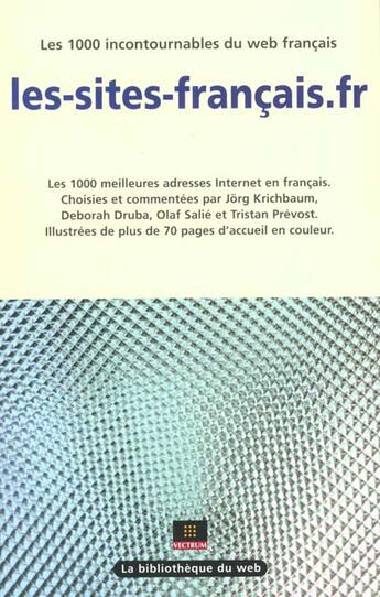 Couverture du livre « Les Sites Francais Fr » de Jorf Krichbaum aux éditions Omnibus