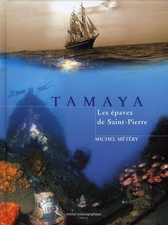 Couverture du livre « Tamaya ; les épaves de Saint-Pierre » de Michel Metery aux éditions Rocher