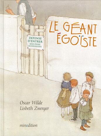 Couverture du livre « Le géant égoïste » de Oscar Wilde aux éditions Mineditions