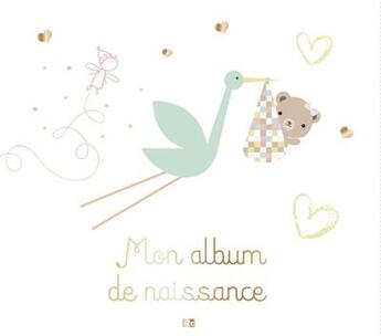 Couverture du livre « Mon album de naissance ; fille » de Carole Guermonprez aux éditions I2c