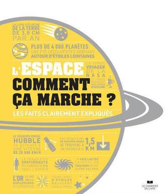 Couverture du livre « L'espace comment ça marche ? les faits clairement expliqués » de Antonia Leibovici aux éditions Courrier Du Livre