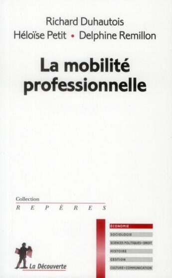 Couverture du livre « La mobilité professionnelle » de  aux éditions La Decouverte