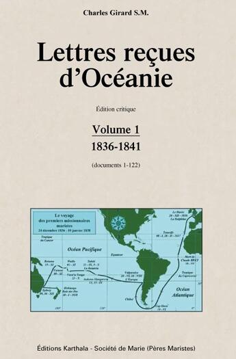 Couverture du livre « Lettres reçues d'Océanie » de Charles S. M. Girard aux éditions Karthala