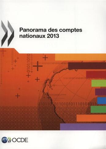 Couverture du livre « Panorama des comptes nationaux 2013 » de Ocde aux éditions Ocde