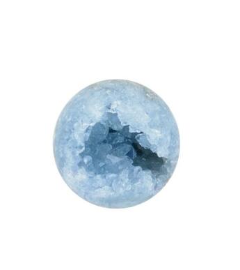 Couverture du livre « Sphere / boule creuse celestite - piece de 5 a 6 cm » de  aux éditions Dg-exodif