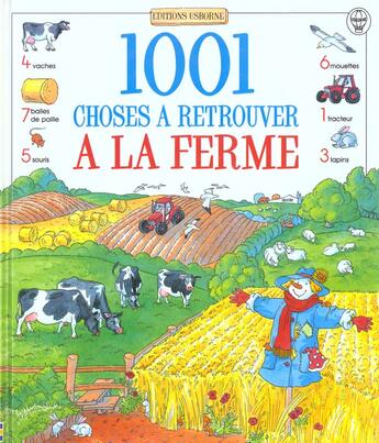 Couverture du livre « 1001 Choses A Retrouver A La Ferme » de Gillian Doherty aux éditions Usborne