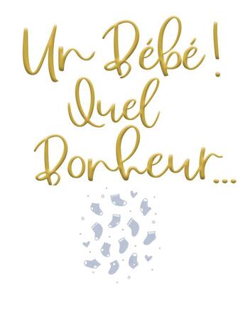 Couverture du livre « Un bébé ! quel bonheur... » de Helen Exley aux éditions Exley