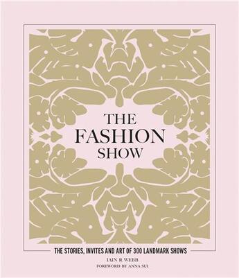 Couverture du livre « The fashion show » de Iain R. Webb aux éditions Welbeck