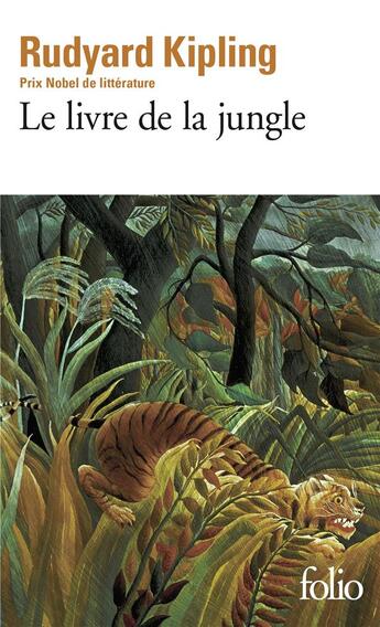 Couverture du livre « Le livre de la jungle » de Rudyard Kipling aux éditions Folio