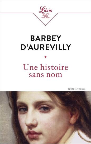 Couverture du livre « Une histoire sans nom » de Jules Barbey D'Aurevilly aux éditions J'ai Lu