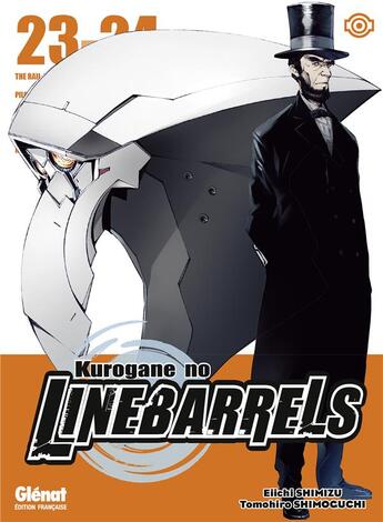 Couverture du livre « Kurogane no Linebarrels : Tome 23 et Tome 24 » de Eiichi Shimizu et Tomohiro Shimoguchi aux éditions Glenat