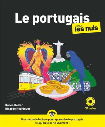 Couverture du livre « Le portugais pour les nuls, 3e » de Keller/Rodrigues aux éditions First