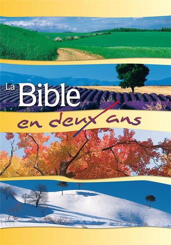 Couverture du livre « Bible semeur ; en deux ans » de  aux éditions Excelsis