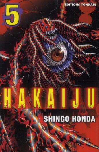 Couverture du livre « Hakaiju Tome 5 » de Shingo Honda aux éditions Delcourt