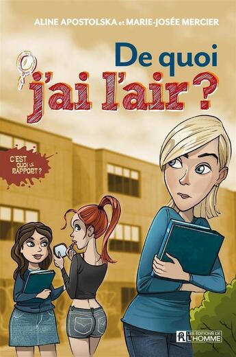 Couverture du livre « C'est quoi le rapport ? v 02 de quoi j'ai l'air ? » de Aline Apostolska aux éditions Les Éditions De L'homme