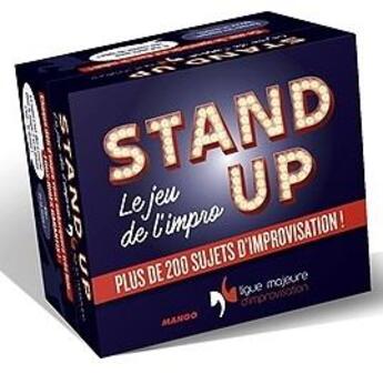 Couverture du livre « Stand up, le jeu de l'impro » de  aux éditions Mango