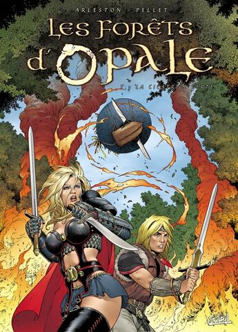 Couverture du livre « Les forêts d'Opale Tome 3 : la cicatrice verte » de Christophe Arleston et Philippe Pellet aux éditions Soleil