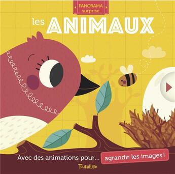 Couverture du livre « Les animaux » de Morgan aux éditions Tourbillon