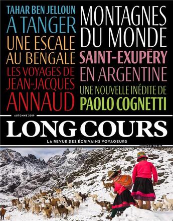 Couverture du livre « Revue long cours t.13 ; montagne du monde » de  aux éditions L'observatoire