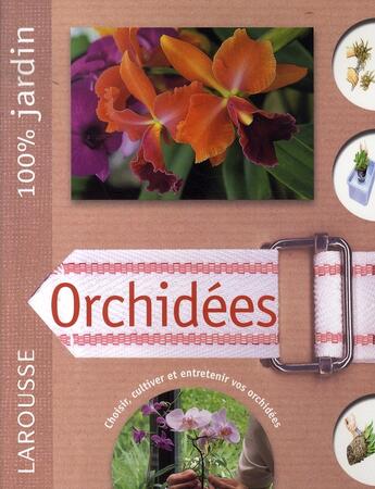 Couverture du livre « Orchidées » de David Squire aux éditions Larousse