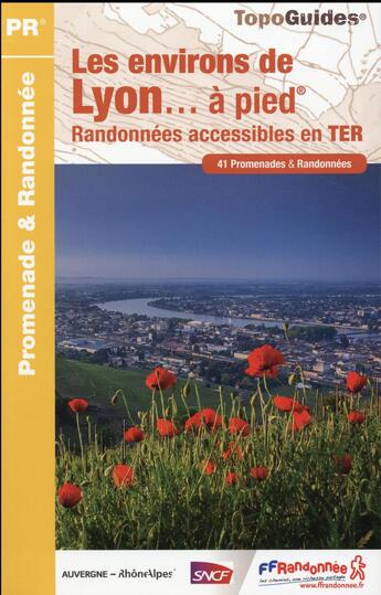 Couverture du livre « Environs de Lyon de gare en gare à pied » de  aux éditions Ffrp