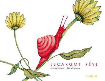 Couverture du livre « Escargot rêve » de Beatrice Fontanel aux éditions Sarbacane
