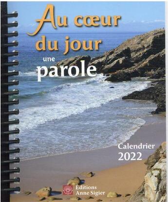 Couverture du livre « Au coeur du jour une parole (édition 2022) » de  aux éditions Mediaspaul