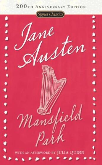 Couverture du livre « Mansfield Park (200th Anniversary Edition) » de Jane Austen aux éditions Penguin Group Us