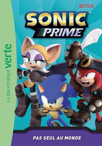 Couverture du livre « Sonic prime Tome 6 : Pas seul au monde » de Sega aux éditions Hachette Jeunesse