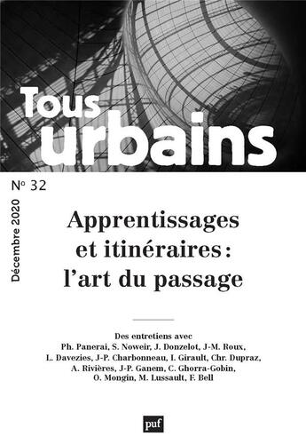 Couverture du livre « Tous urbains n.32 (2020) » de  aux éditions Puf