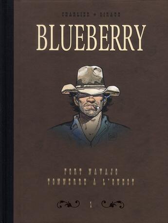 Couverture du livre « Blueberry ; INTEGRALE VOL.1 ; T.1 ET T.2 » de Jean Giraud et Jean-Michel Charlier aux éditions Dargaud