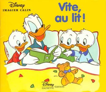 Couverture du livre « Vite au lit » de Disney aux éditions Disney Hachette