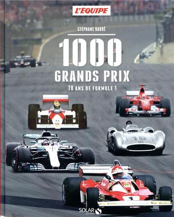 Couverture du livre « 1000 grands prix » de Stephane Barbe aux éditions Solar